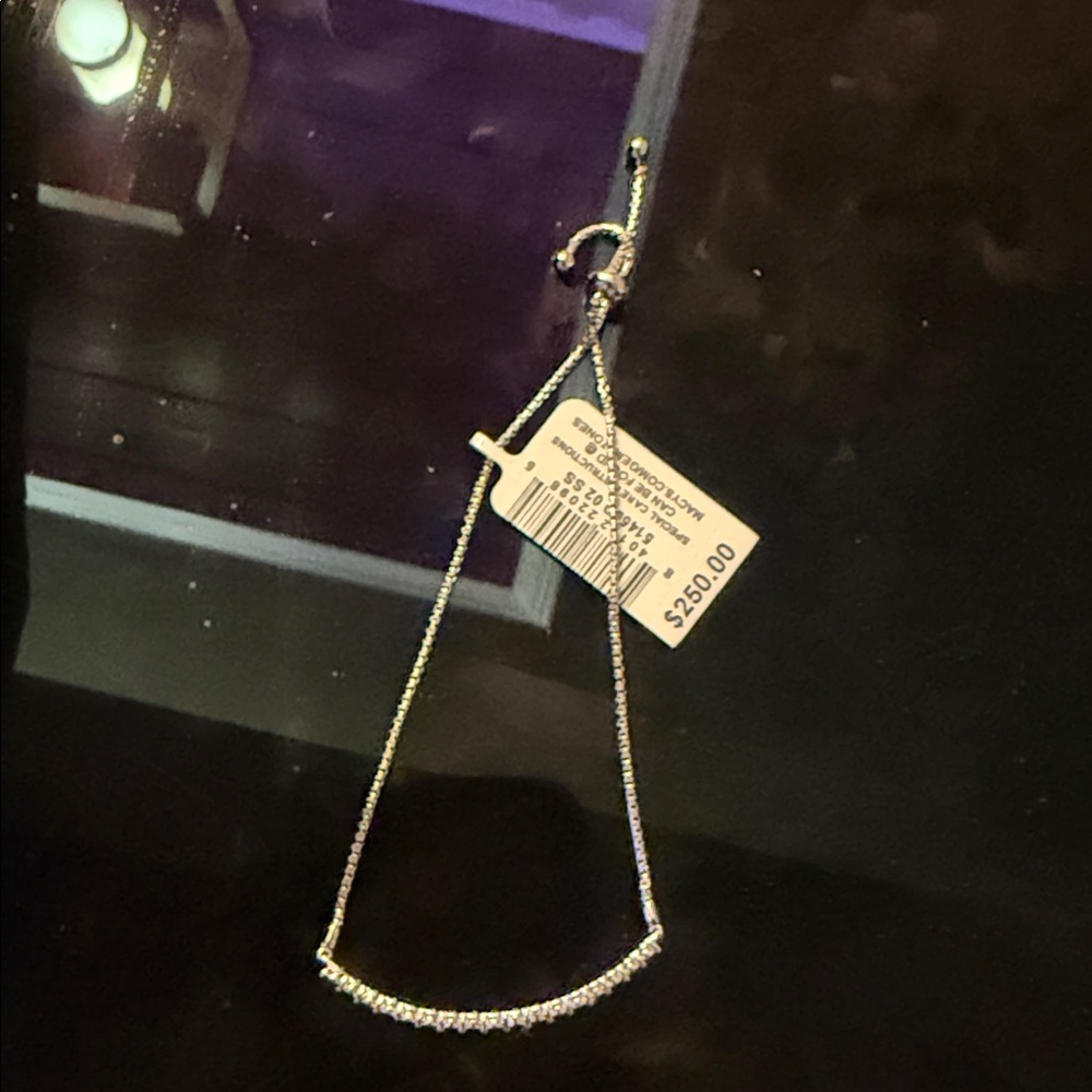 Macy’s - Elegant Silver Bracelet - adjustable